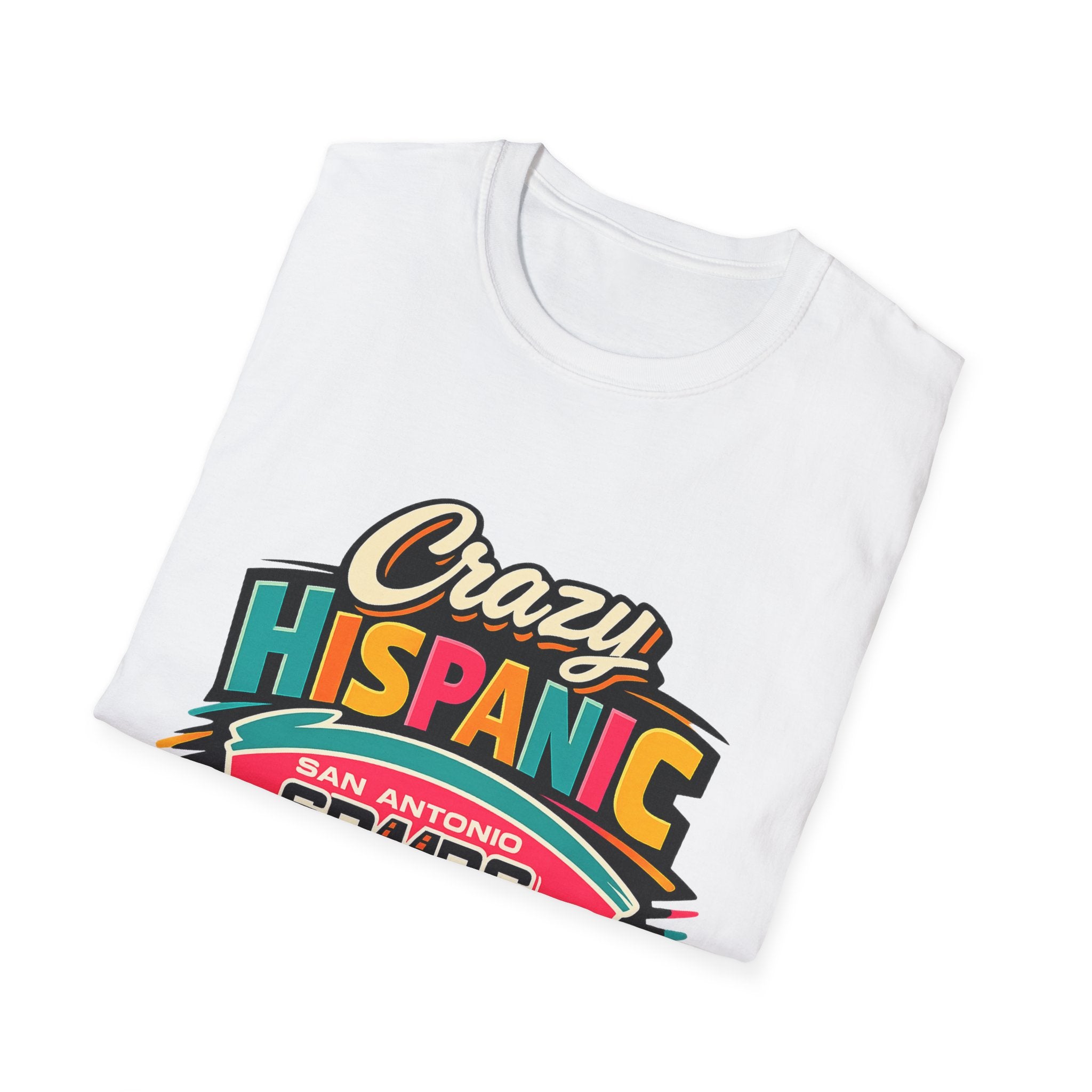 Crazy Hispanic Spurs Fan T-Shirt — San Antonio Basketball Pride