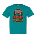 Crazy Hispanic Spurs Fan T-Shirt — San Antonio Basketball Tee