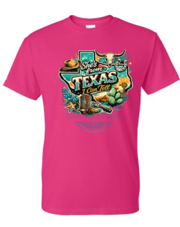 She’s From Texas Teal
